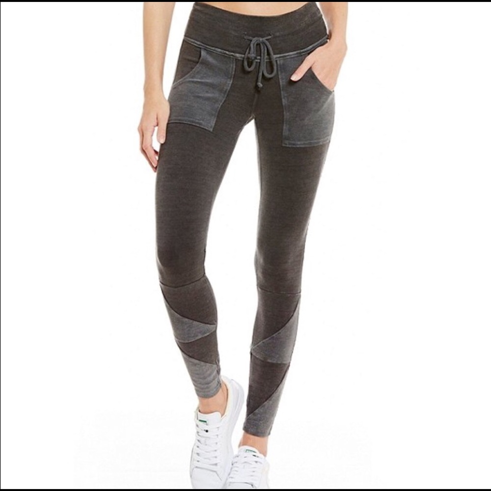 Black Free People Kyoto Leggings